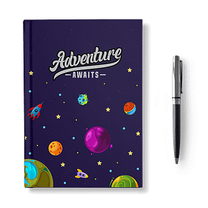 Adventure Awaits Softcover Notebook - Ruled