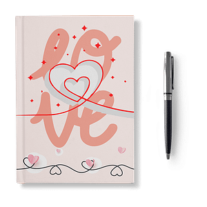 Love Softcover Notebook - Ruled