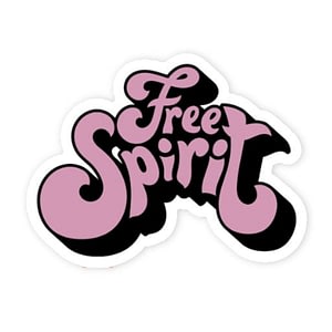 Free Spirit Sticker | Vinyl Stickers