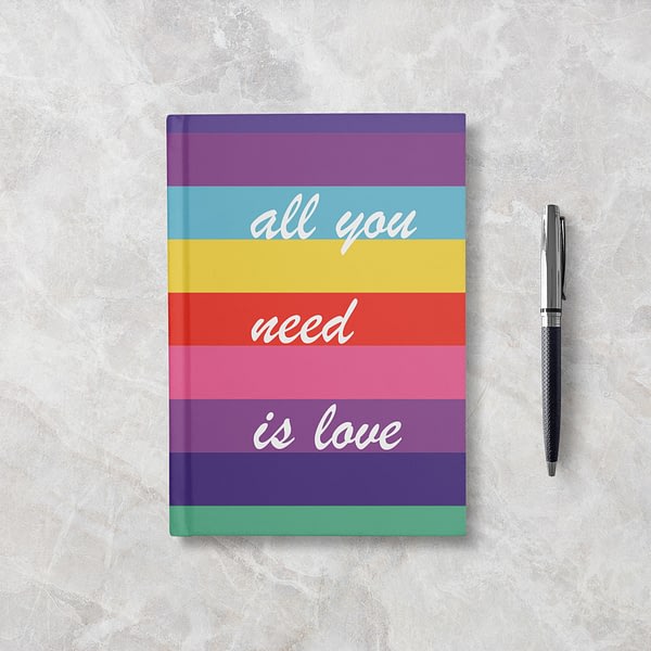 All You Need Softcover Notebook - Ruled