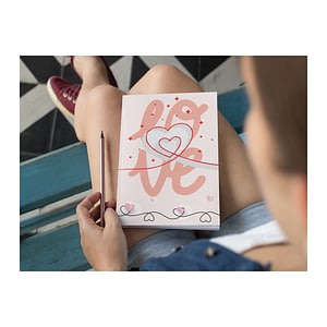 Love Softcover Notebook - Ruled