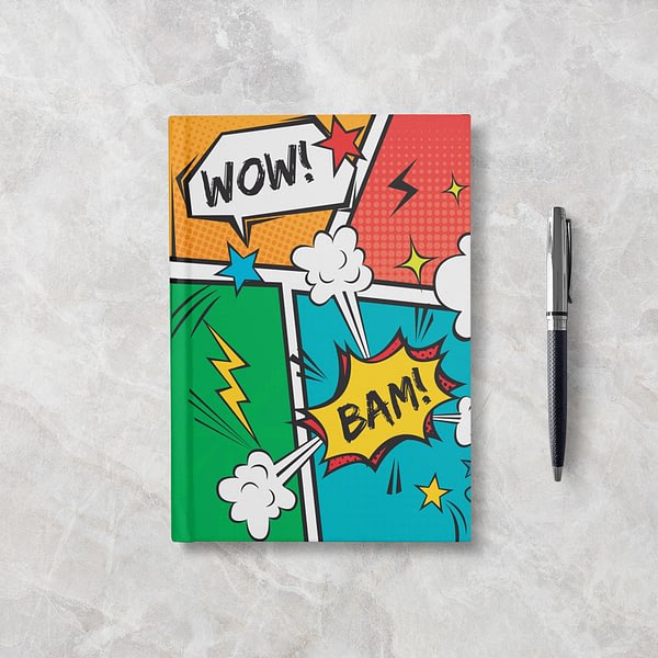 WOW BAM Softcover Notebook - Blank