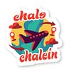 Chalo Chalein Sticker | Vinyl Stickers